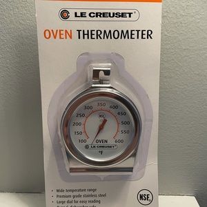 NWT Le Creuset oven thermometer